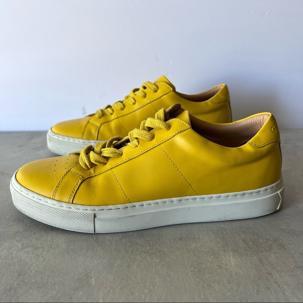 Greats Leather low top sneaker shoes 9.5 woman’s - Picture 2 of 12